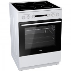 Korting KEC6A40WPG Κουζίνα 71lt με Κεραμικές Εστίες Π60εκ. Λευκή 034065301